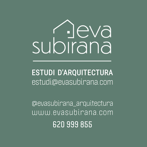 Eva Subirana, Estudi d'Arquitectura