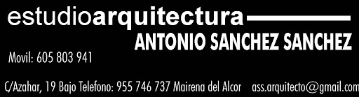 ANTONIO SÁNCHEZ ARQUITECTO