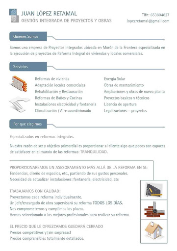 Juan López Retamal - Gestión Integrada de Proyectos y Obras