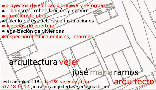Arquitecto Vejer Jose Maria Ramos